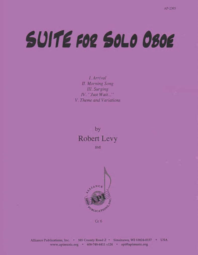 Suite for Solo Oboe
